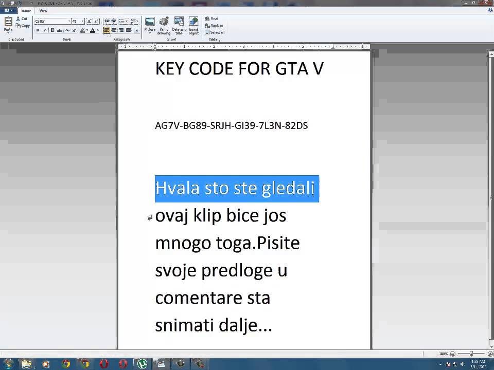 gta 5 serial keys